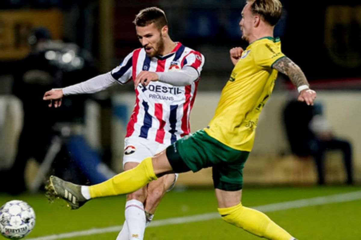 Heerenveen, Willem II hanya raih satu poin dari lawan-lawannya