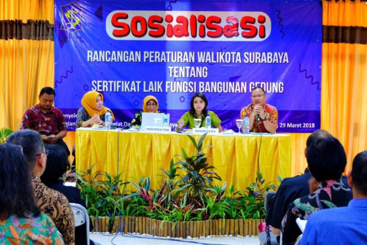 Pemkot Surabaya tegaskan pengurusan SLF bangunan gedung tanpa biaya