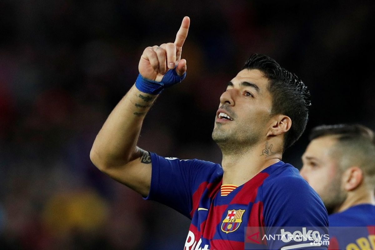 Suarez dipastikan bugar saat Barcelona lawan Mallorca