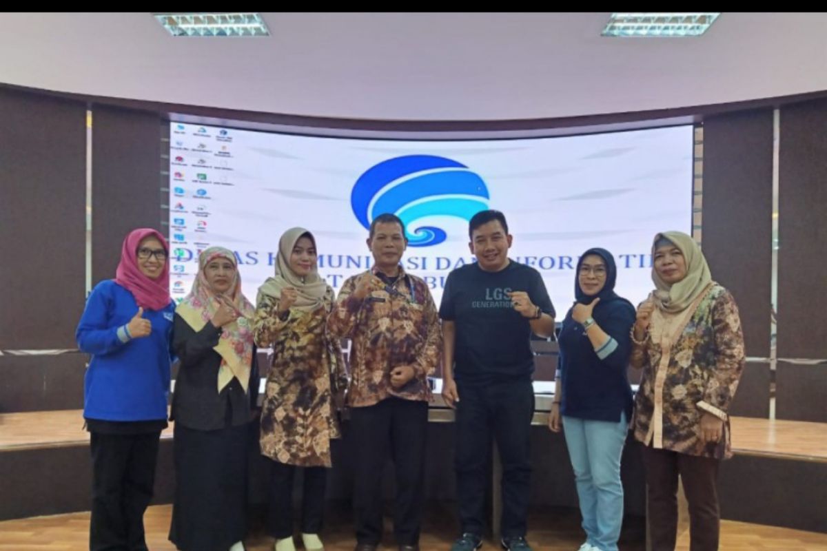 Dinas Kominfo Banjar belajar pengelolaan statistik di Tanah Bumbu