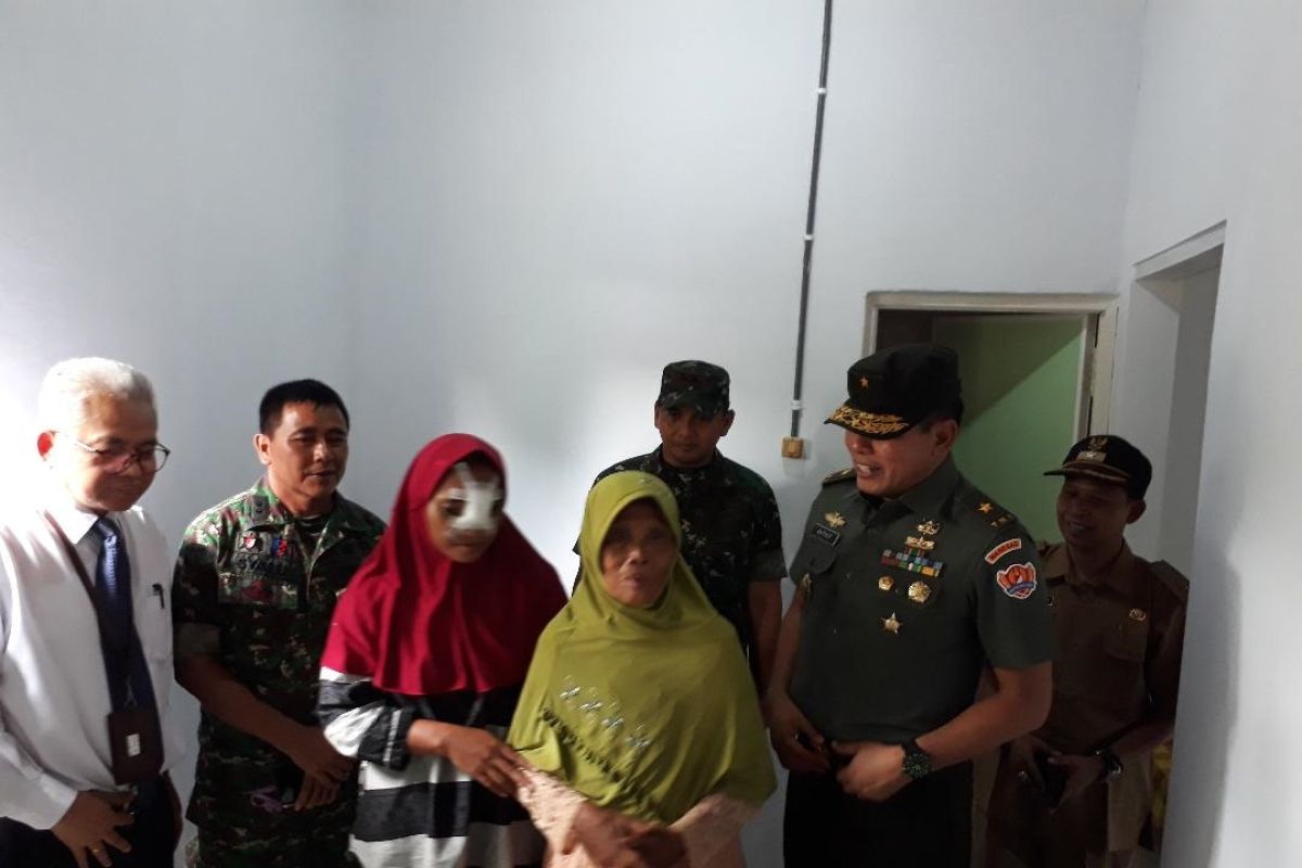 TNI bangun rumah warga kurang mampu di Kediri