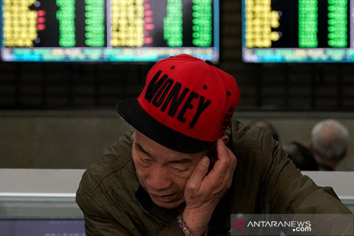 Saham-saham di China ditutup beragam setelah naik 4 hari beruntun