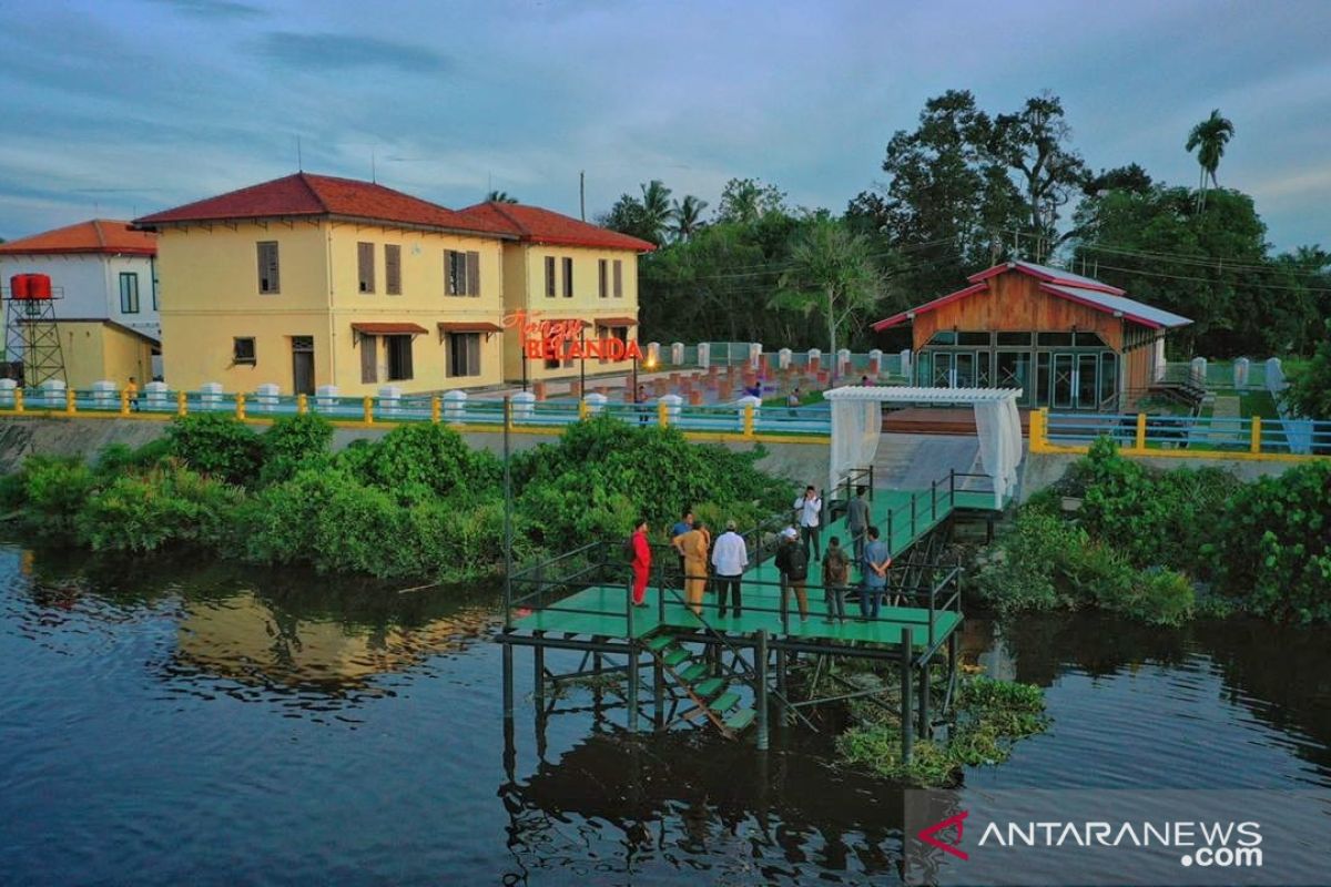 Revitalisasi Tangsi Belanda Siak tuntas, nuansa kolonial dan "sunset" memanjakan mata