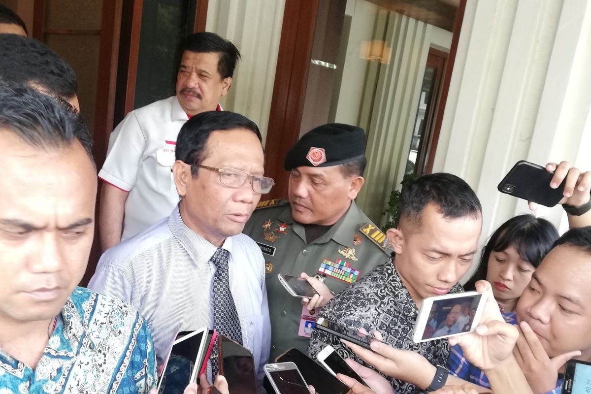 WNI disandera Abu Sayyaf, Mahfud: Perkembangannya positif