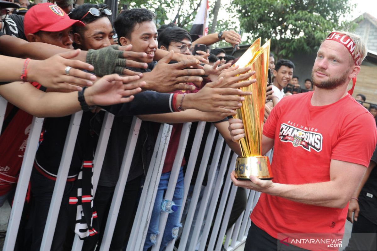 Melvin Platje berambisi ulangi sukses Bali United