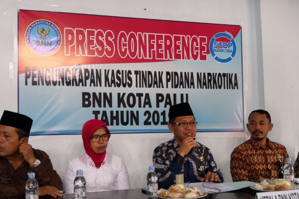 BNN: Lima kasus narkoba di Palu diungkap sepanjang 2019