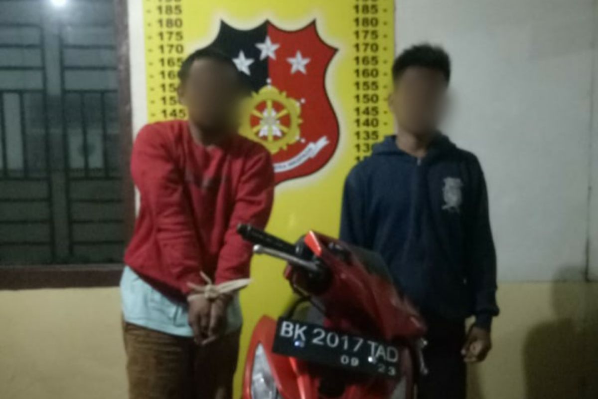 Polisi ungkap kasus pencurian motor saat kebakaran di Perdagangan Simalungun