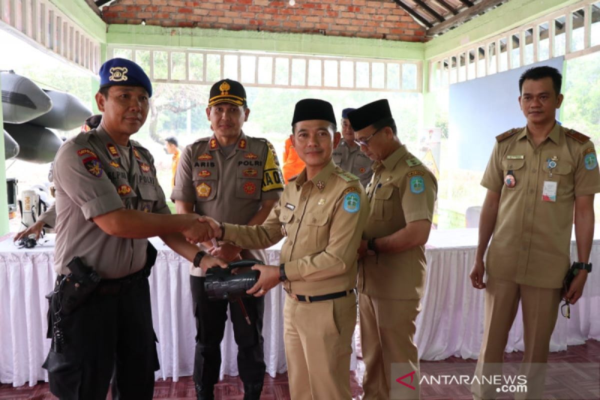 Kapolres Bangka cek kesiapan petugas gabungan amankan Natal