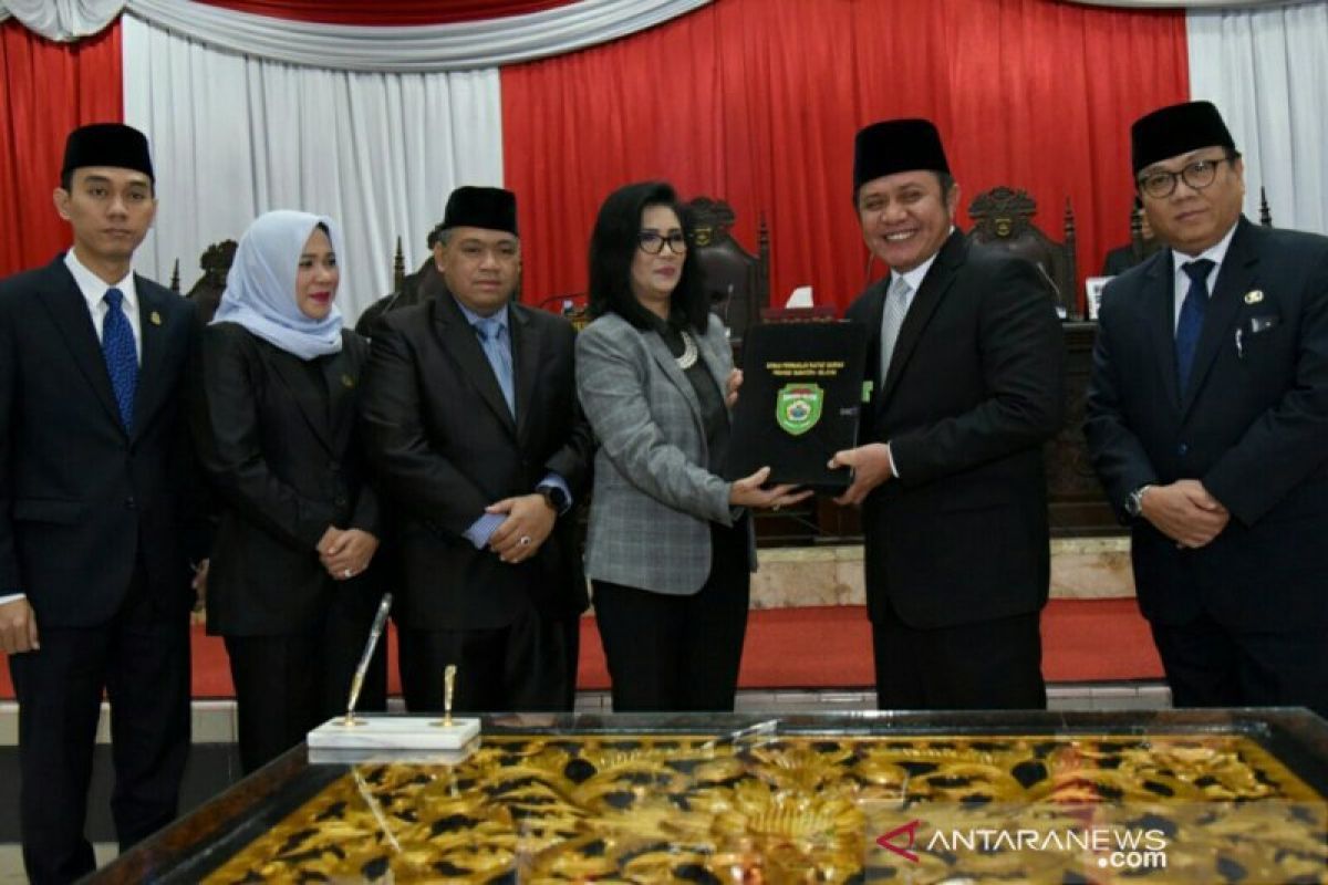 Pembahasan RAPBD  Sumatera Selatan diserahkan ke Kemendagri