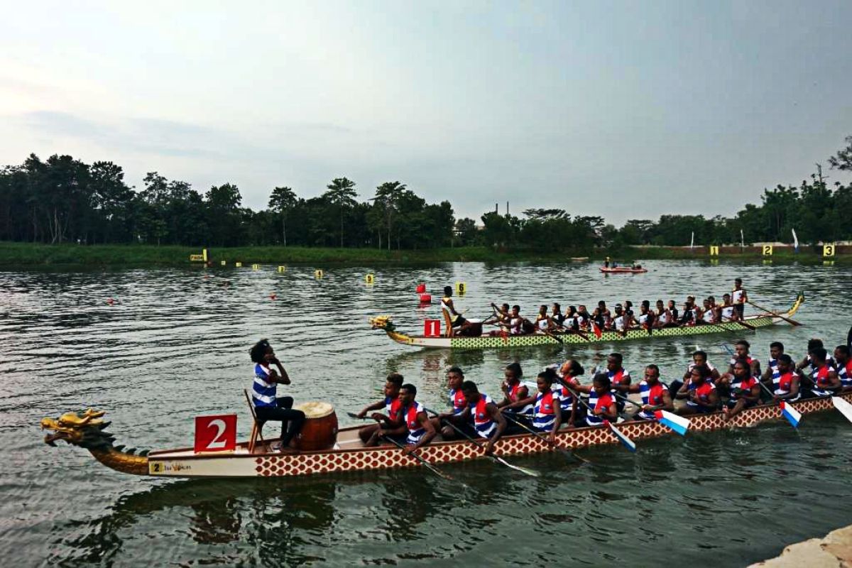 Tim Jabar juara umum kejurnas dayung 2019