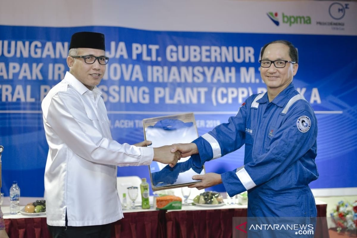 Plt Gubernur Aceh kunjungi CPP Medco E&P di Aceh Timur