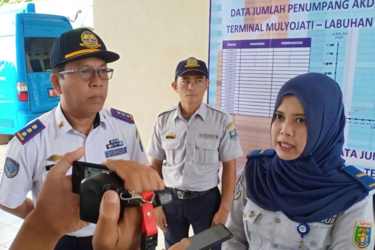 Jelang Natal dan Tahun Baru, jumlah penumpang di Terminal Mulyojati alami peningkatan