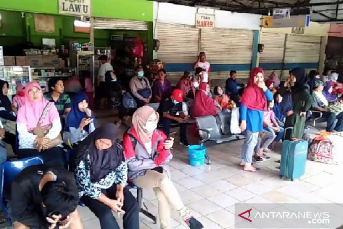 Puncak penumpang turun di Terminal Madiun capai 15.613 orang