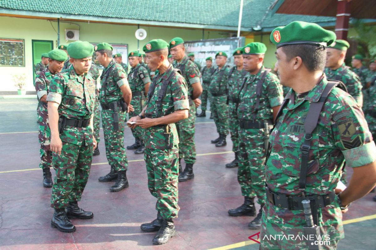 Personel Kodim 1304 Gorontalo siap amankan Natal dan Tahun Baru