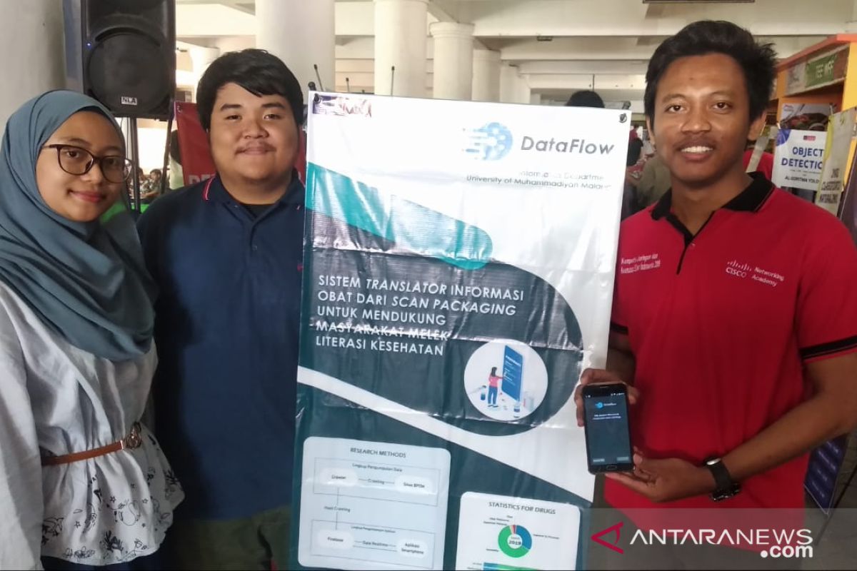 Mahasiswa UMM buat aplikasi Sistem Pintar Informasi Obat