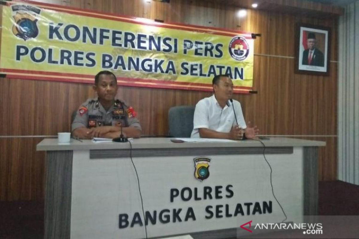 Polres Basel tangkap enam tersangka saat penertiban tambang ilegal