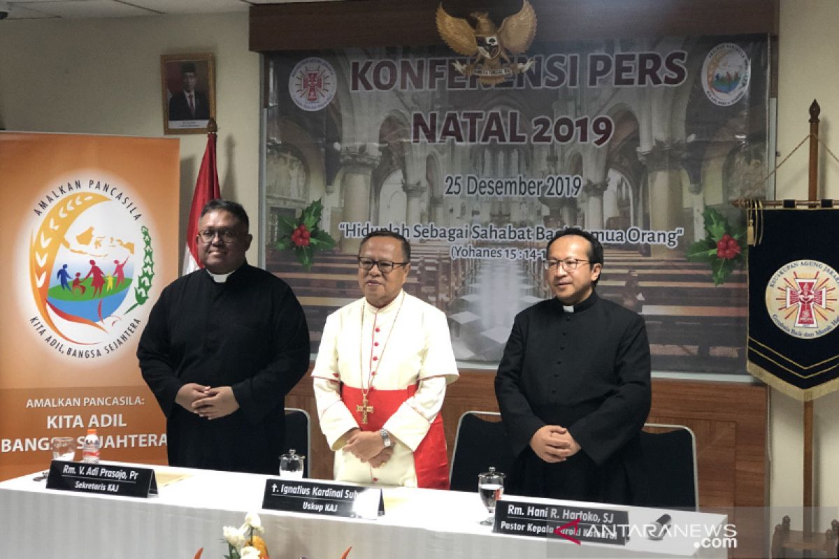 Kardinal Suharyo tekankan persahabatan untuk lawan arus kebencian