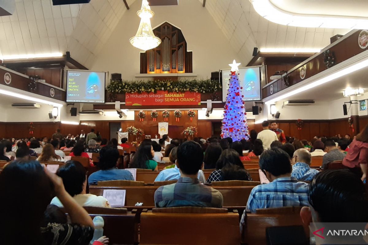 GPIB Paulus Jakarta gelar lima kali Misa Natal 2019