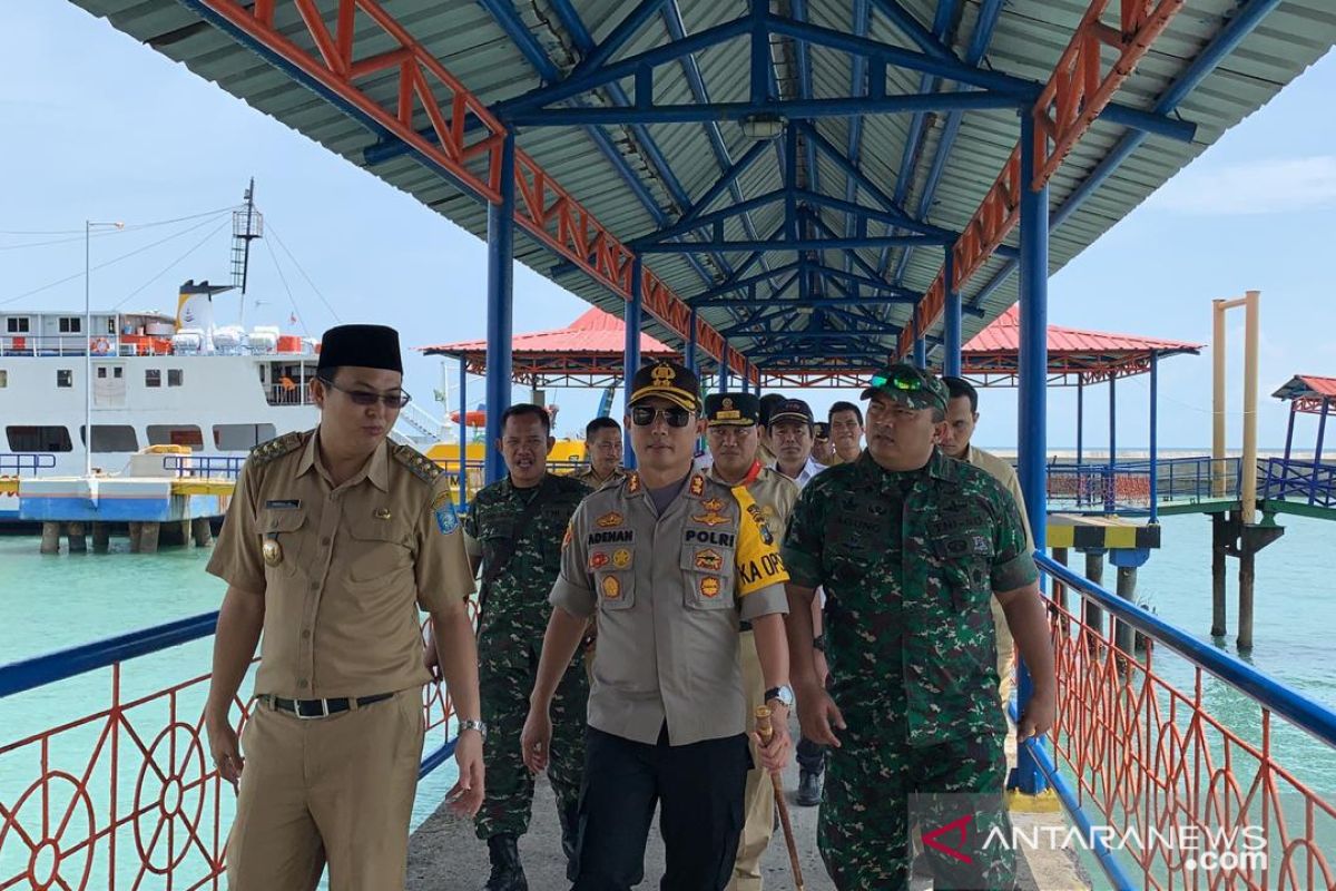 Polisi perketat pengamanan jalur penyeberangan di Pelabuhan Tanjungkalian