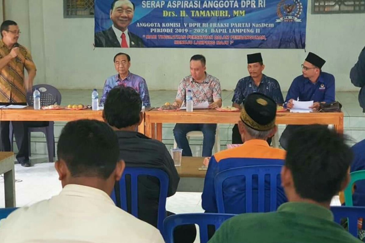 DPRD Lampung  usul rehabilitasi Waduk Way Jepara ke DPR