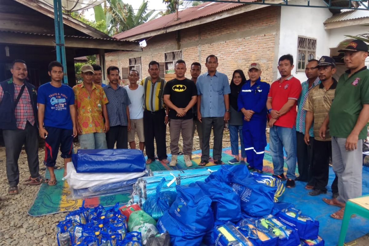 Bupati Langkat bantu korban kebakaran Bahorok