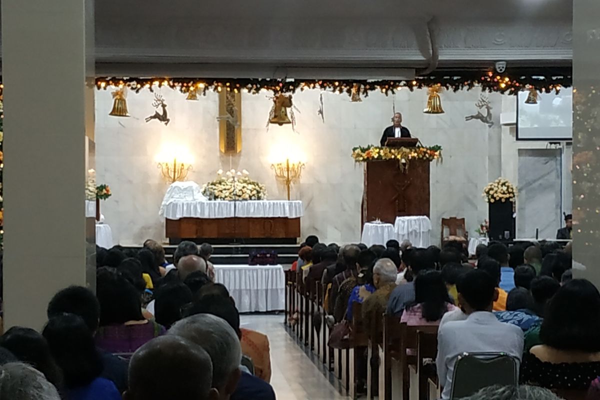 HKBP Rawamangun laksanakan lima kali Misa Natal 2019