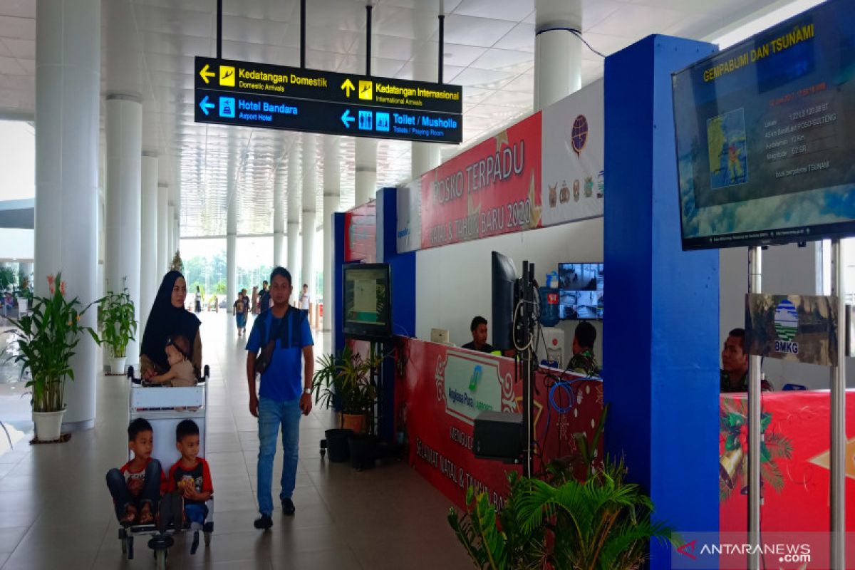 Jumlah penumpang di Bandara Internasional Syamsudin Noor Naik