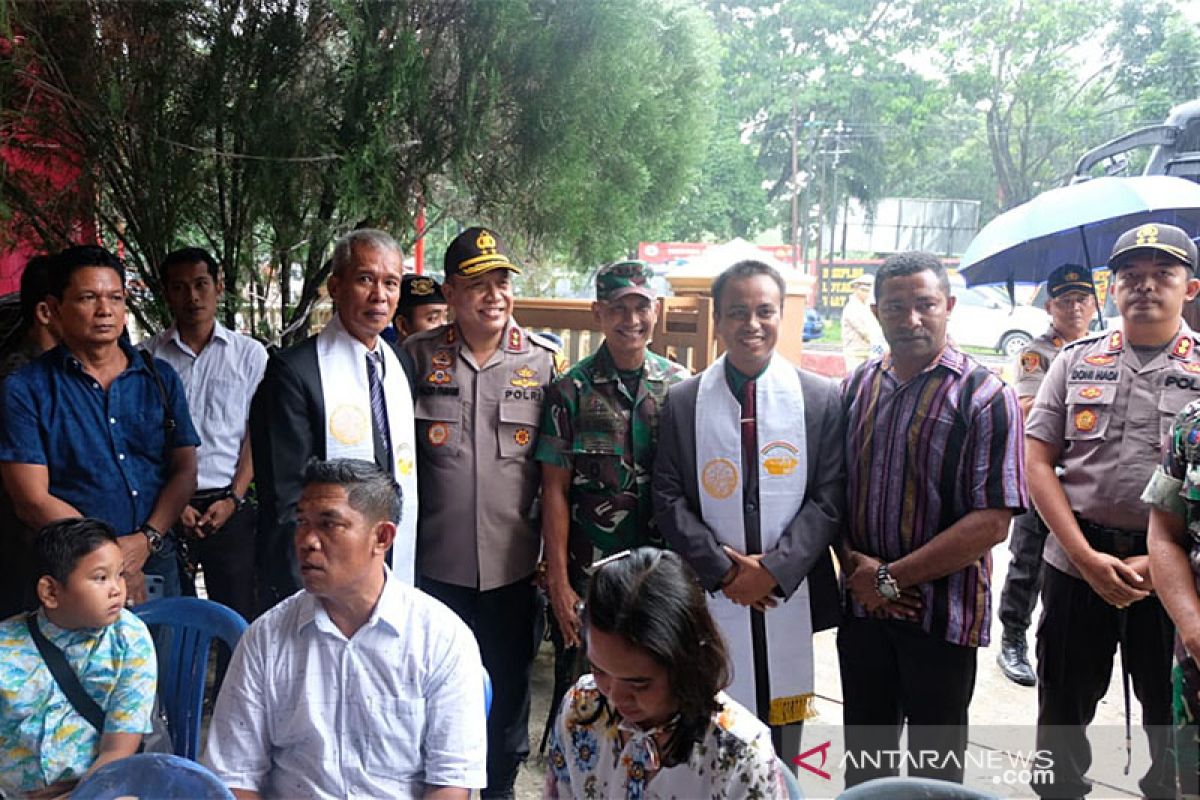 Kapolda Kalsel dan Danrem patroli bersama di hari Natal