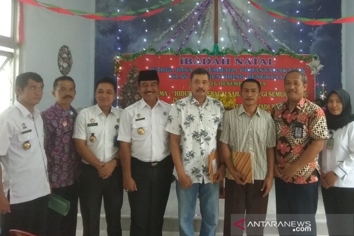 Tiga Narapidana Lapas Bengkulu terima remisi Natal