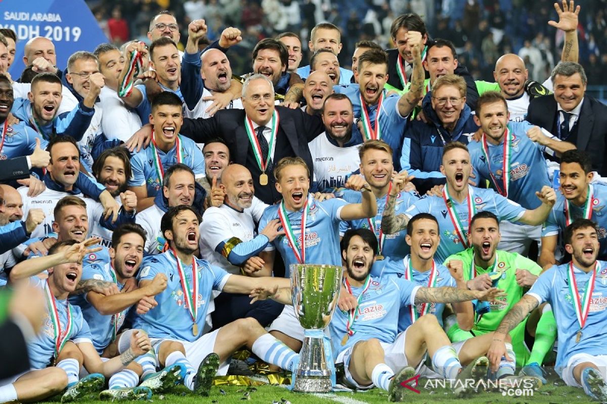 Napak tilas juara 2019 , dibuka dan ditutup Piala Super Italia