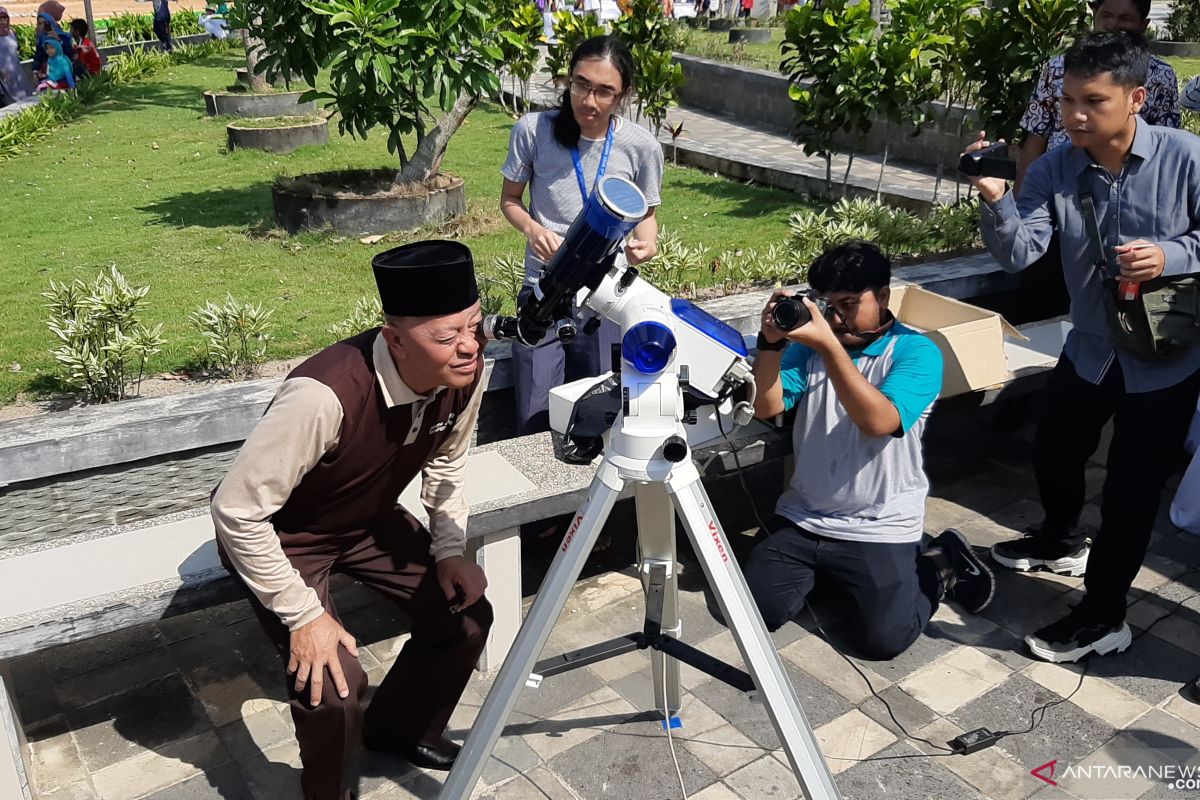 Gerhana matahari cincin akan dicatat dalam sejarah Kota Tanjungpinang