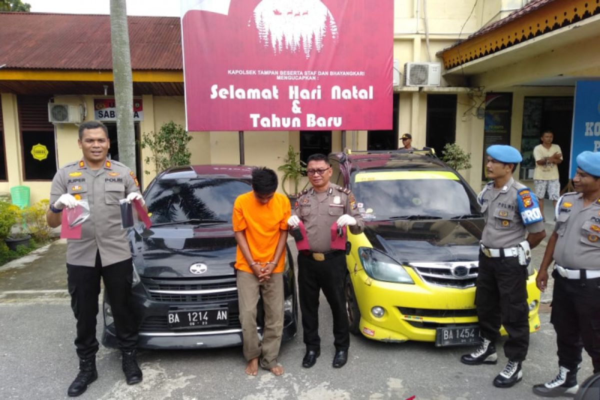 Polisi tembak bandit perampok sopir Go-Car di Pekanbaru