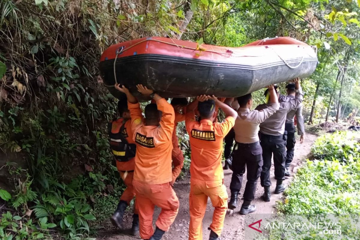 Basarnas kembali mencari korban bus Sriwijaya, fokus pencarian enam kilometer dari TKP