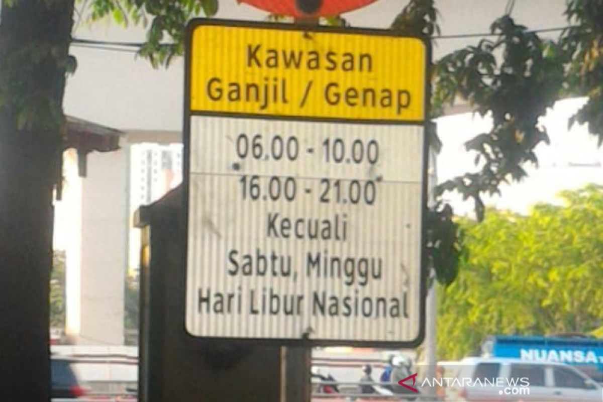 Ganjil-genap sore dan malam tidak diberlakukan hari ini