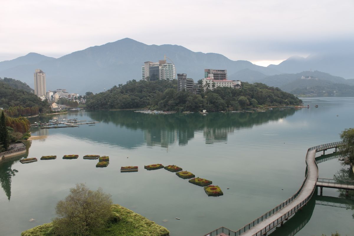 Danau Matahari Bulan, surga pecinta gowes di Taiwan