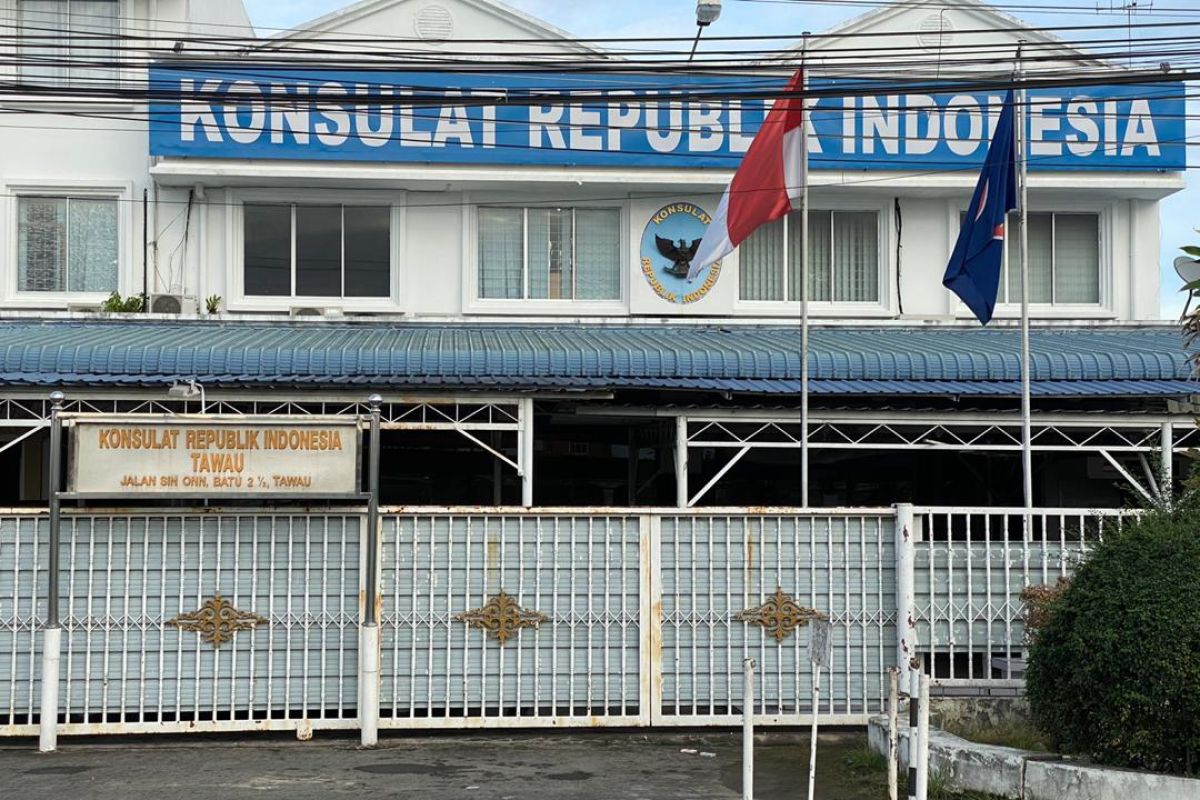 Konsulat RI Tawau bantu puluhan TKI korban kebakaran