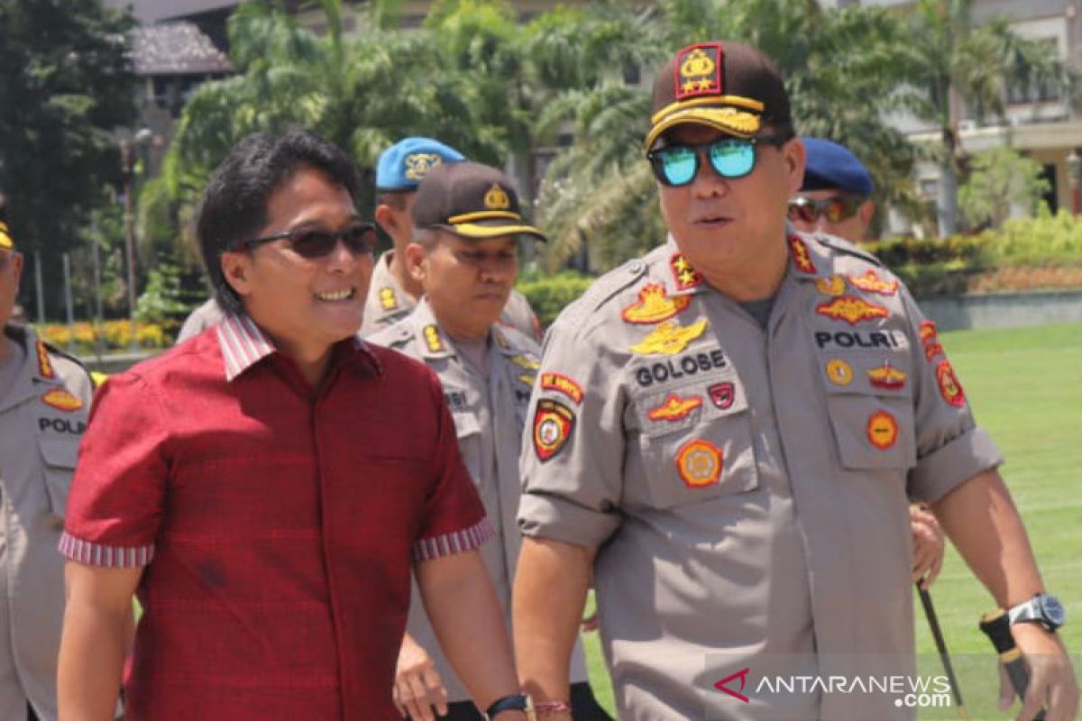 Tahun Baru, Bupati apresiasi jajaran TNI-Polri jaga keamanan Badung