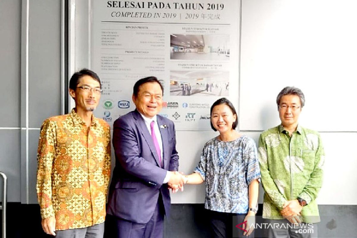 Jepang berharap MRT Jakarta jadi simbol persahabatan dengan Indonesia