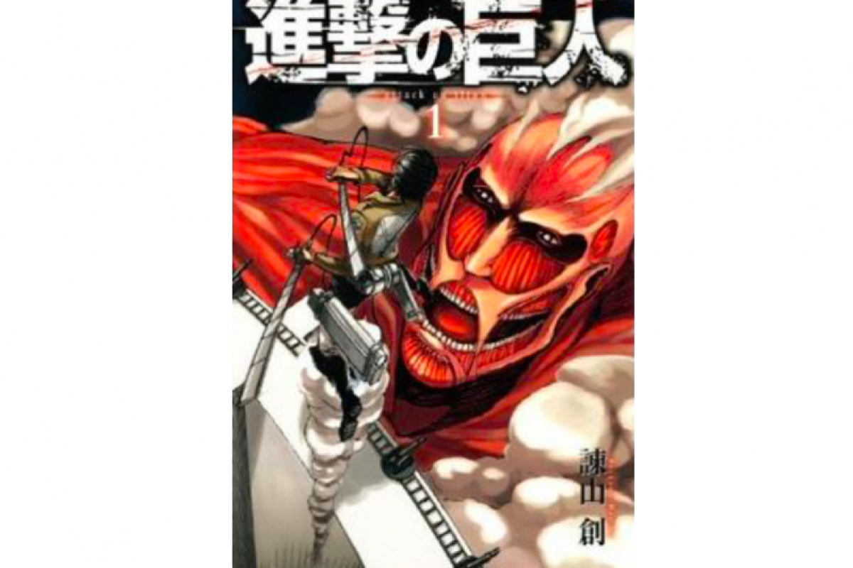 Sirkulasi manga "Attack on Titan" di dunia capai angka 100 juta