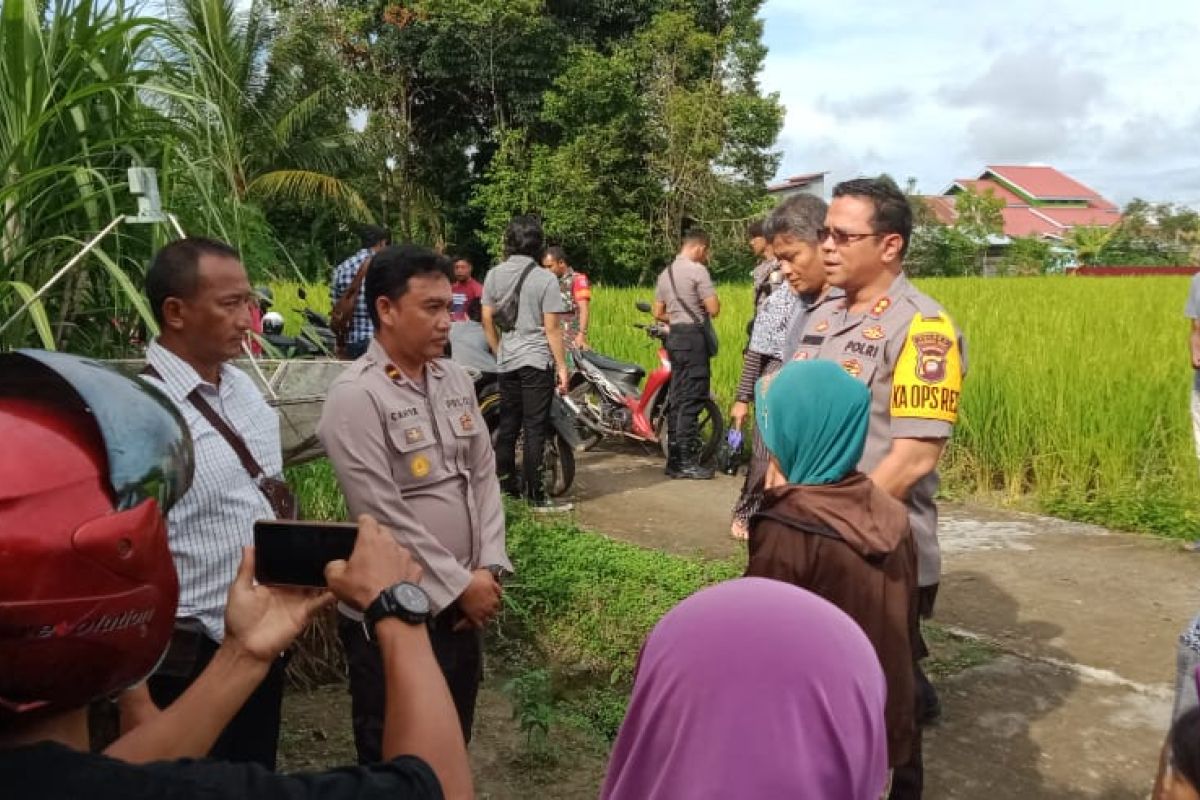 Polisi : penyebab kematian Nurbiah diduga terpeleset di kolam