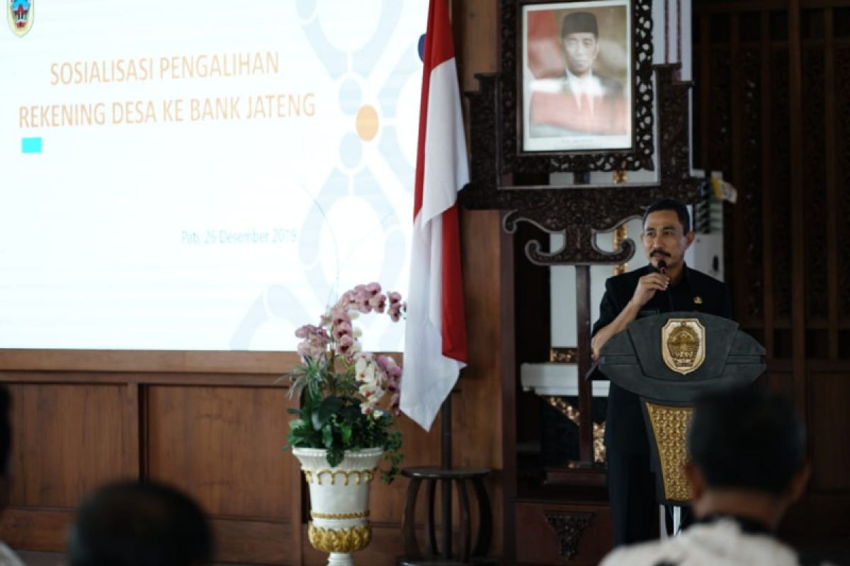 Pemkab minta desa alihkan rekening Dana Desa ke Bank  Jateng