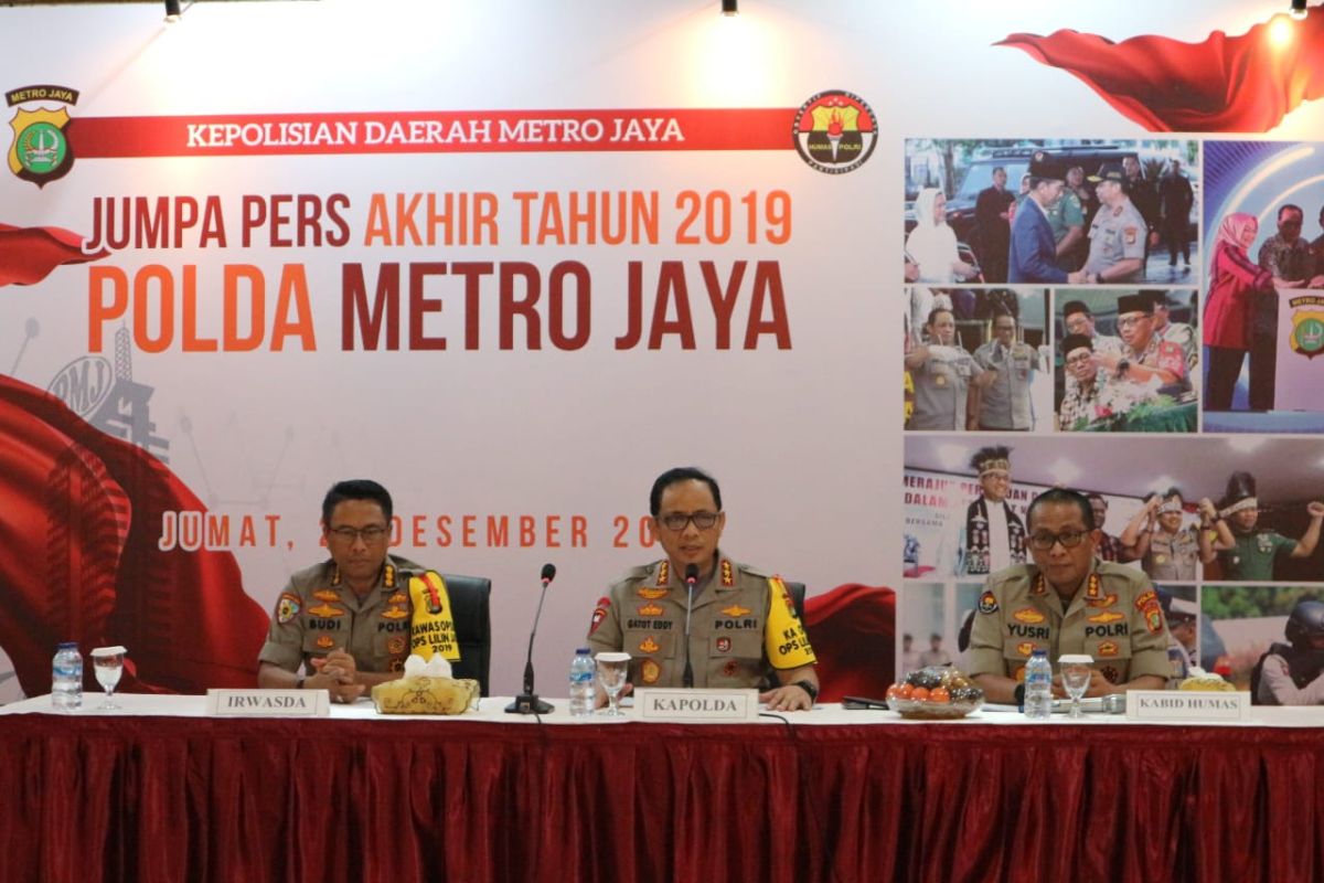 Polda Metro Jaya sebut situasi kamtibmas 2019 lebih baik dari 2018