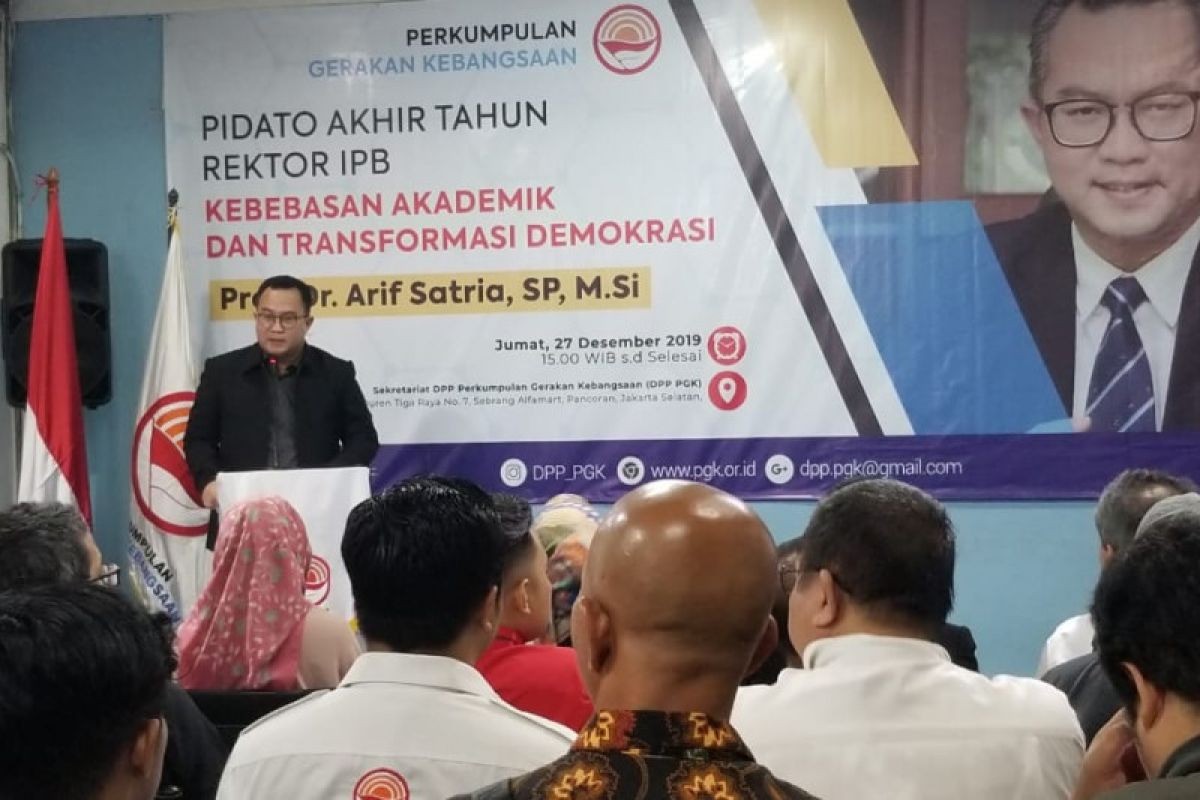Rektor IPB sampaikan kebebasan akademik modal cetak SDM unggul