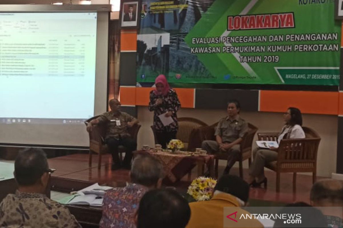 Disperkim evaluasi penanganan permukiman kumuh Kota Magelang