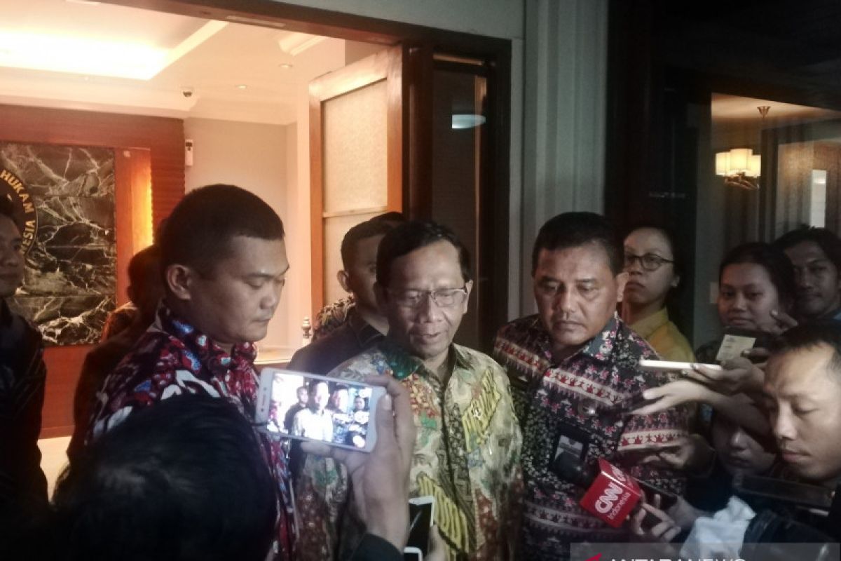 Soal Papua, Mahfud: Koordinasi akan lebih diperkuat