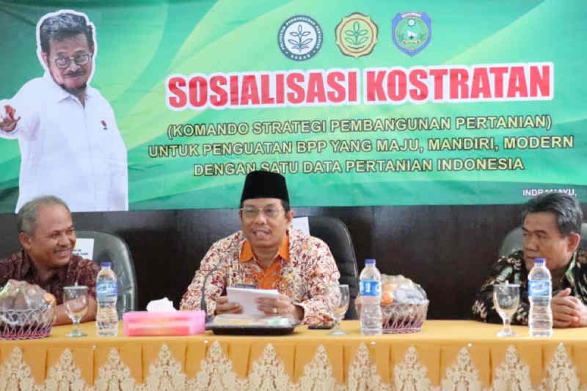 Indramayu siap lakukan Gerakan Kostratani dorong pembangunan pertanian