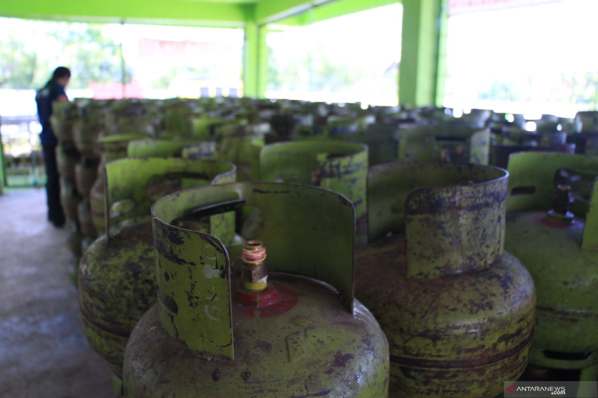 Harga gas bersubsidi di Palangka Raya tembus Rp35.000