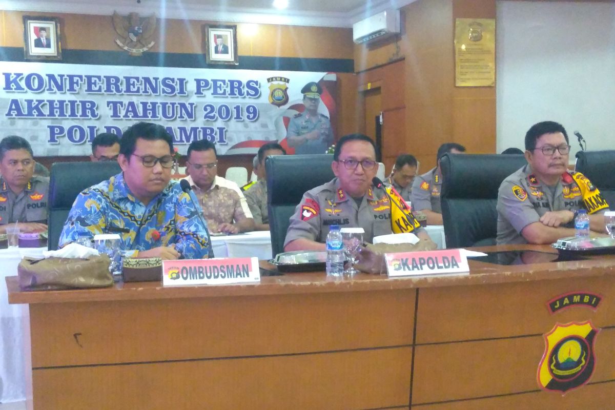 Polda Jambi berhasil tekan tingkat kriminalitas selama 2019