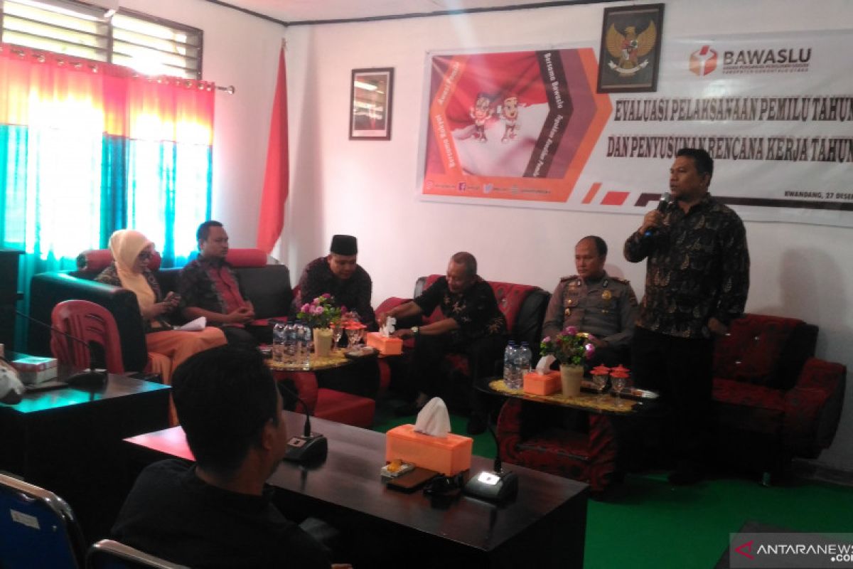 Bawaslu Gorontalo Utara evaluasi pelaksanaan Pemilu 2019