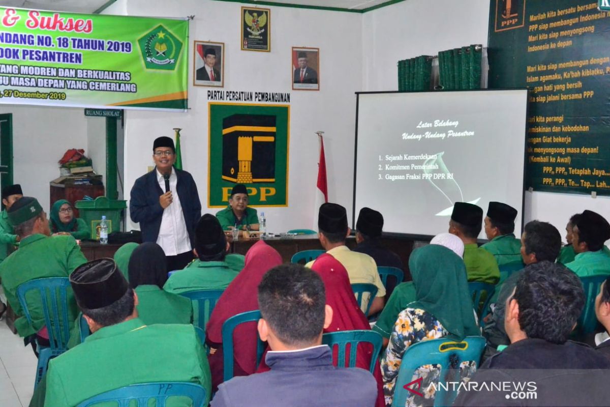 PPP sosialisasikan Undang Undang Pondok Pesantren di Padangsidimpuan